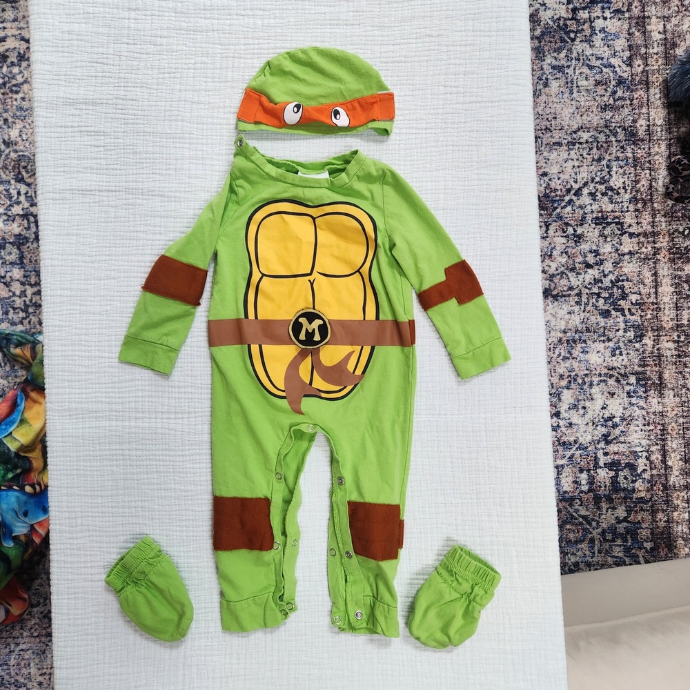 Teenage Mutant Ninja Turtle 4-in-1 Costume Jumper Set, Kids 12-18 Months